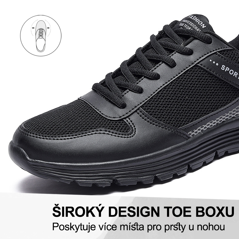 (🔥Dnes sleva 50 % – vezměte si to!) Prémiová stylová ortopedická obuv 👞 – Ergonomický design pro úlevu od bolesti