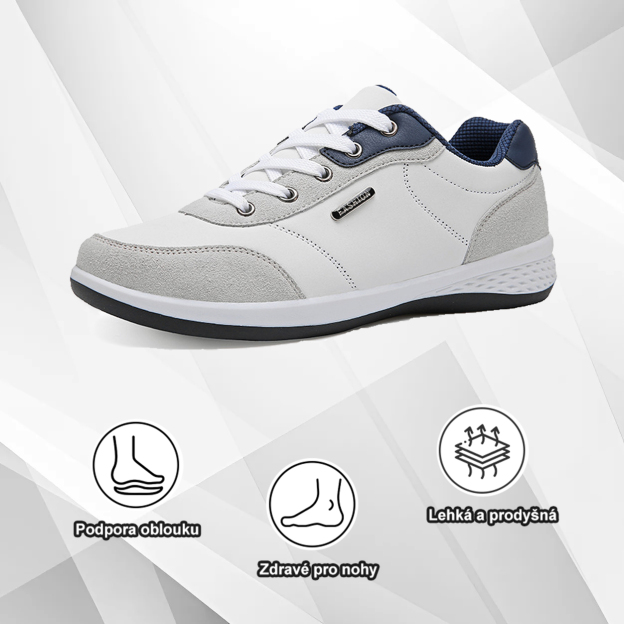 (🔥Dnes sleva 50 % – vezměte si to!) Prémiová stylová ortopedická obuv 👞 – Ergonomický design pro úlevu od bolesti