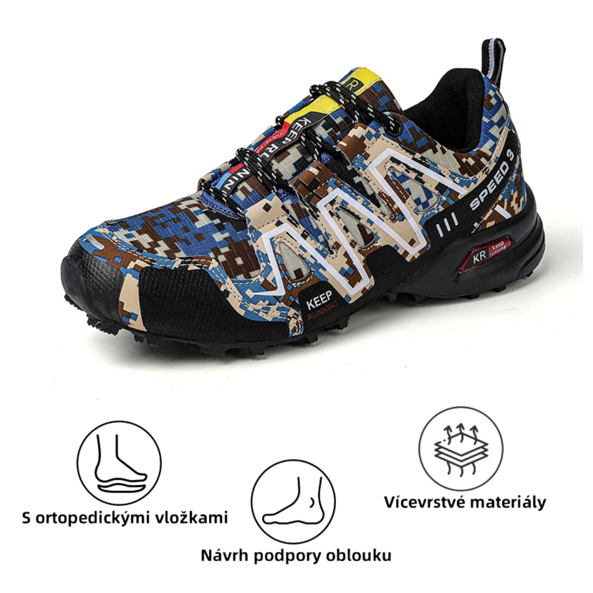 Ergonomická ortopedická obuv pro bolesti zad, kloubů a nohou - unisex