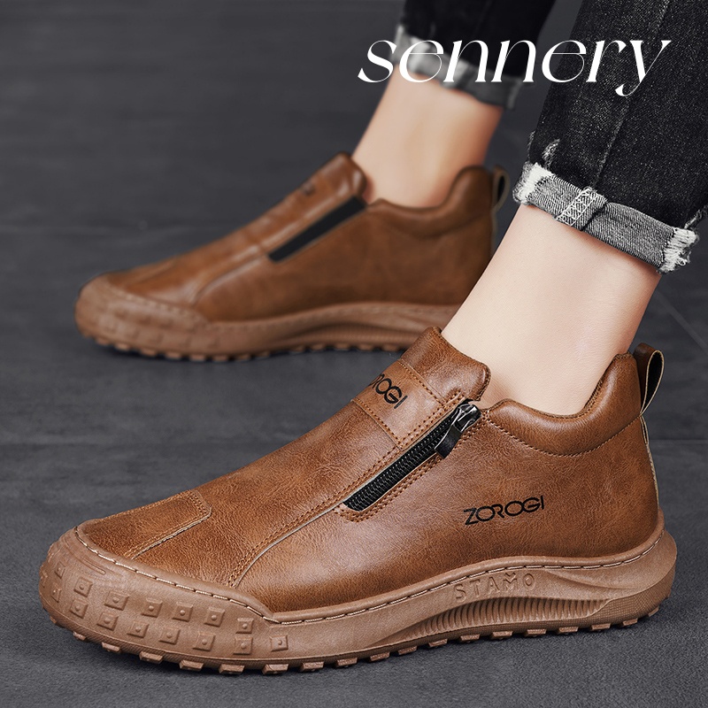 Ortopedická obuv Sennery® - Vhodná pro celodenní chůzi, zmírňuje bolesti nohou, kolen a zad - Ručně vyrobená z pravé kůže.