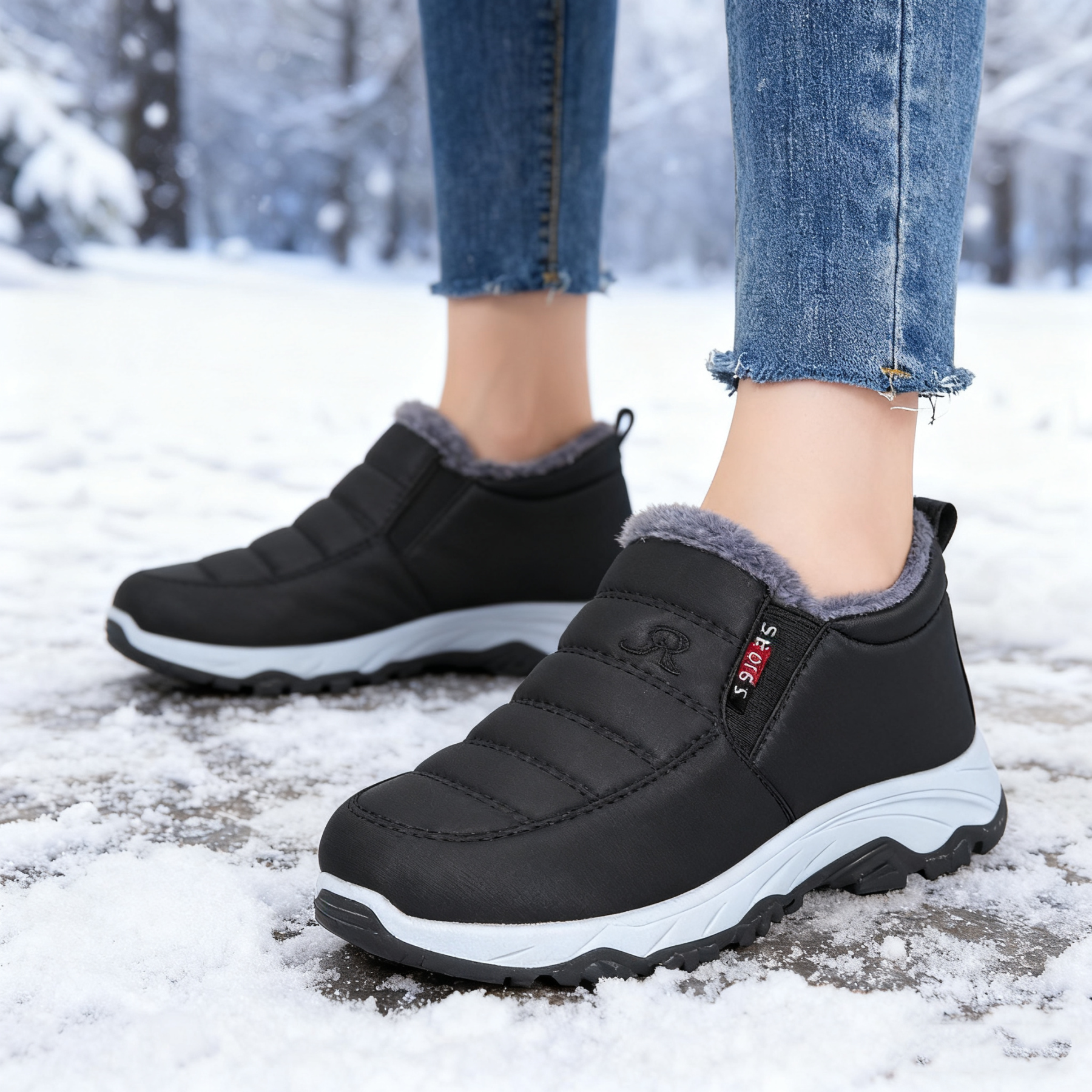 Sennery® - Ergonomická zimní ortopedická obuv pro bolesti nohou, kolen a zad - Unisex