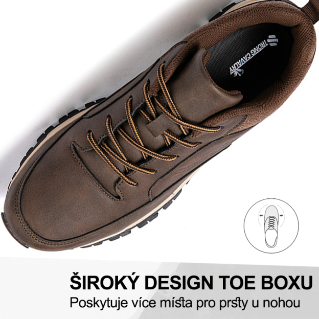 (🔥Dnes sleva 50 % – vezměte si to!) Prémiová stylová ortopedická obuv 👞 – Ergonomický design pro úlevu od bolesti