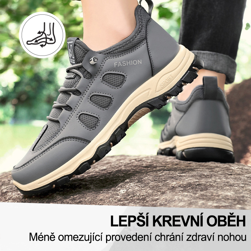 (🔥Dnes sleva 50 % – vezměte si to!) Prémiová stylová ortopedická obuv 👞 – Ergonomický design pro úlevu od bolesti