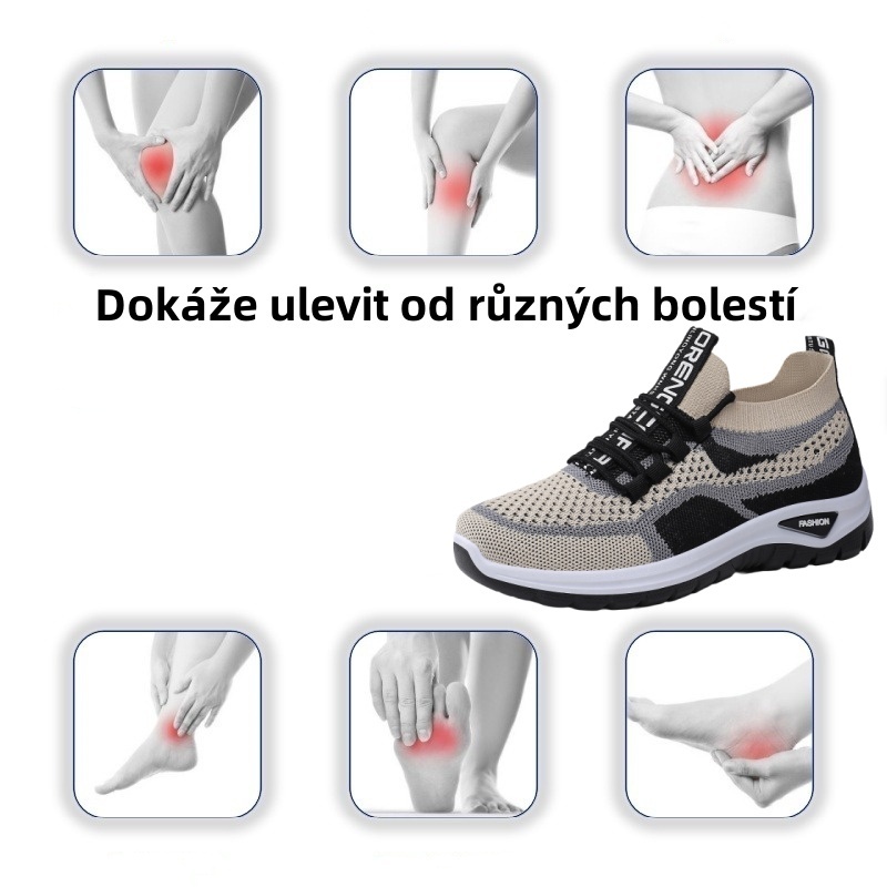 [🔥Dnes za poloviční cenu - Nenechte si to ujít] Ergonomická ortopedická obuv - Snadno se zbavte bolesti nohou 👞 Usnadněte si chůzi