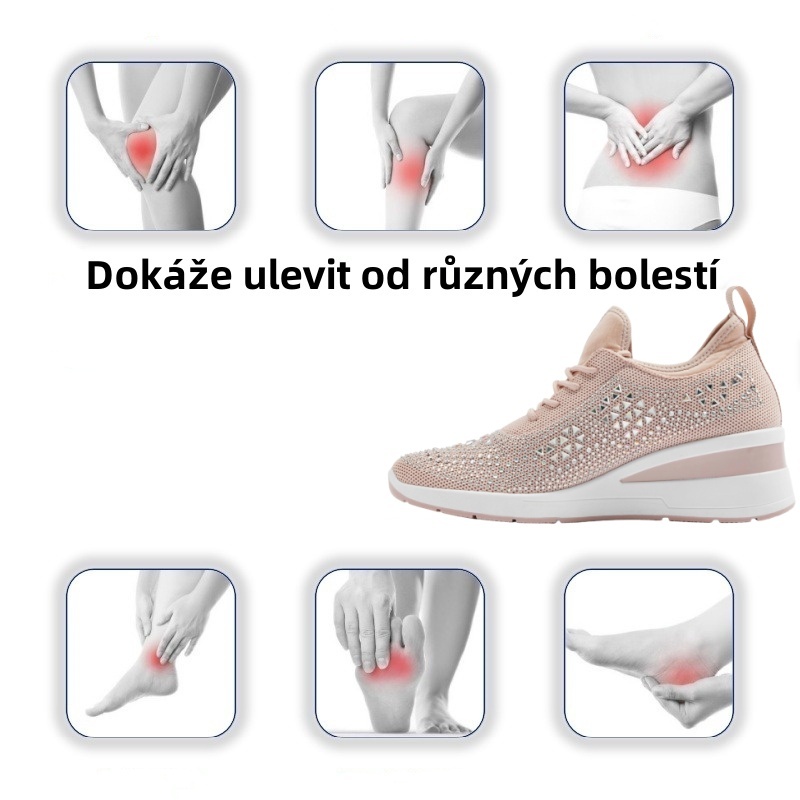 [🔥Dnes za poloviční cenu - Nenechte si to ujít] Ergonomicky tvarovaná ortopedická obuv - design s podporou klenby 👞Snadno se zbavte bolesti nohou