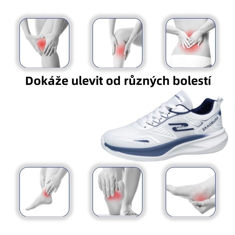 [🔥Dnes za poloviční cenu - Nenechte si to ujít] Ergonomicky tvarovaná ortopedická obuv - design s podporou klenby 👞Snadno se zbavte bolesti nohou