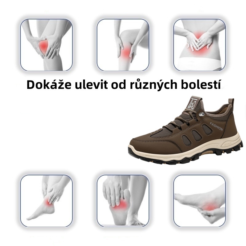 【🎁Dnes za poloviční cenu - Nenechte si to ujít】Ergonomická ortopedická obuv - Účinně chrání zdraví nohou✅