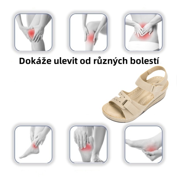 [🎁Dnes za poloviční cenu - nenechte si to ujít] Ergonomicky tvarované ortopedické sandály - bezbolestná chůze👞Zajišťují pohodlnější chůzi