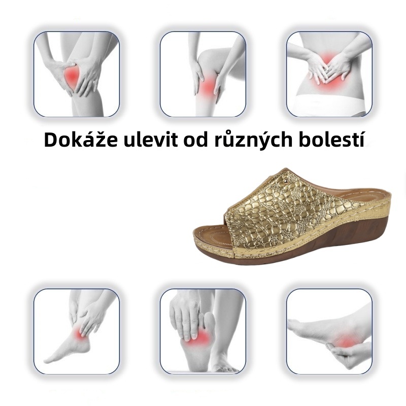 🔥Omezená doba 50% sleva - Letní ortopedické sandály - Ergonomický design✅ Udělejte chůzi pohodlnější