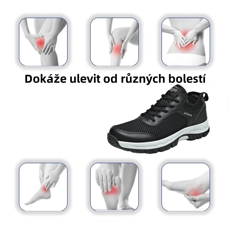 【🎁Dnešní 50% sleva - nenechte si ji ujít】 Ergonomicky tvarovaná ortopedická obuv - ulevuje od bolesti kloubů 👞 Snižuje tlak při chůzi
