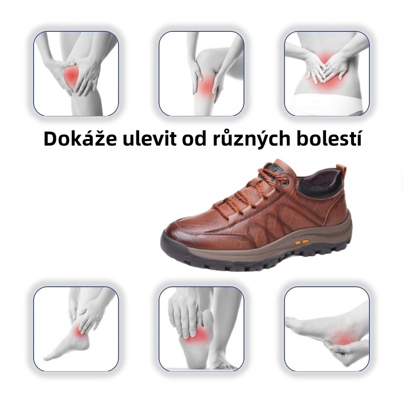 【🎁Dnes 50% sleva – nenechte si to ujít】 Ergonomicky navržená ortopedická obuv – ručně šitá prémiovou hovězí kůží 👞