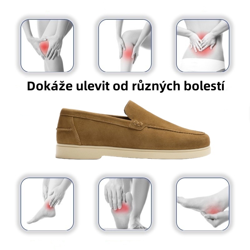 【🎁Dnes za poloviční cenu, nenechte si to ujít】Nová letní ortopedická obuv z roku 2025 - snižuje tlak při chůzi👞, díky čemuž je chůze pohodlnější.