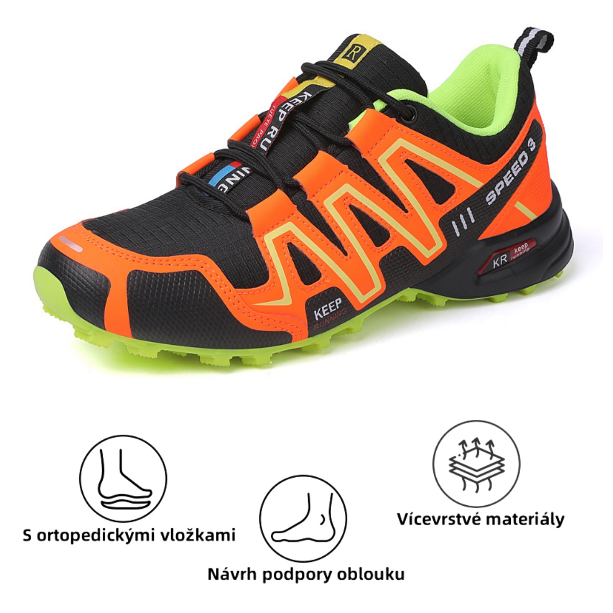 Ergonomická ortopedická obuv pro bolesti zad, kloubů a nohou - unisex