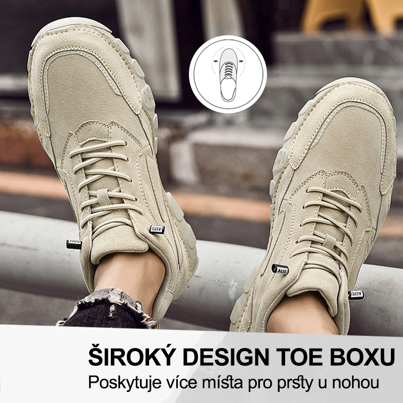 (🔥Dnes sleva 50 % – vezměte si to!) Prémiová stylová ortopedická obuv 👞 – Ergonomický design pro úlevu od bolesti