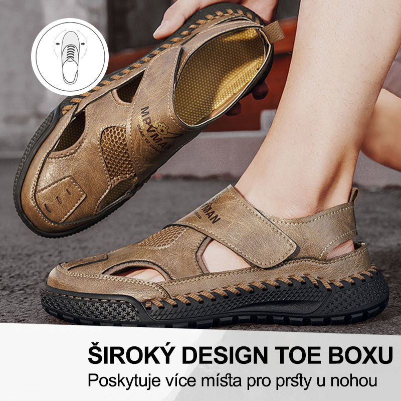 (🔥Dnes sleva 50 % – vezměte si to!) Prémiová stylová ortopedická obuv 👞 – Ergonomický design pro úlevu od bolesti