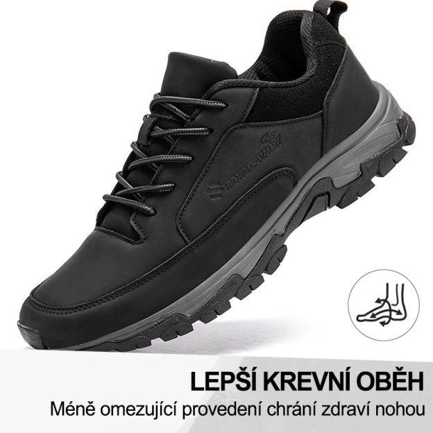 (🔥Dnes sleva 50 % – vezměte si to!) Prémiová stylová ortopedická obuv 👞 – Ergonomický design pro úlevu od bolesti