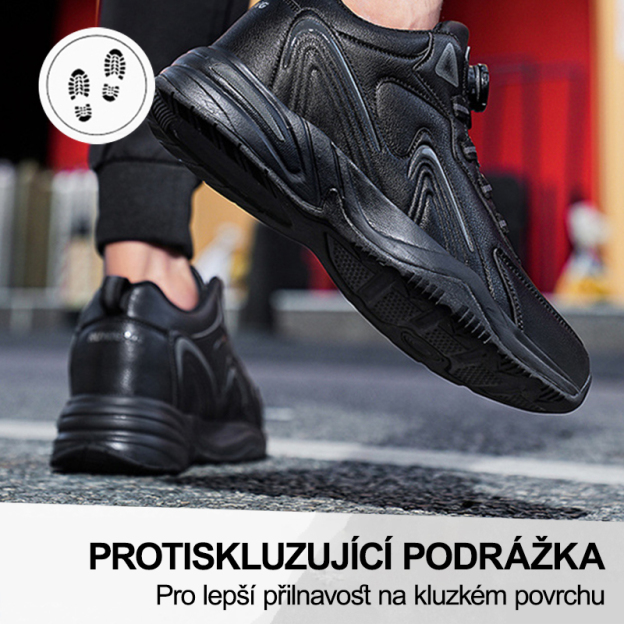 (🔥Dnes sleva 50 % – vezměte si to!) Prémiová stylová ortopedická obuv 👞 – Ergonomický design pro úlevu od bolesti