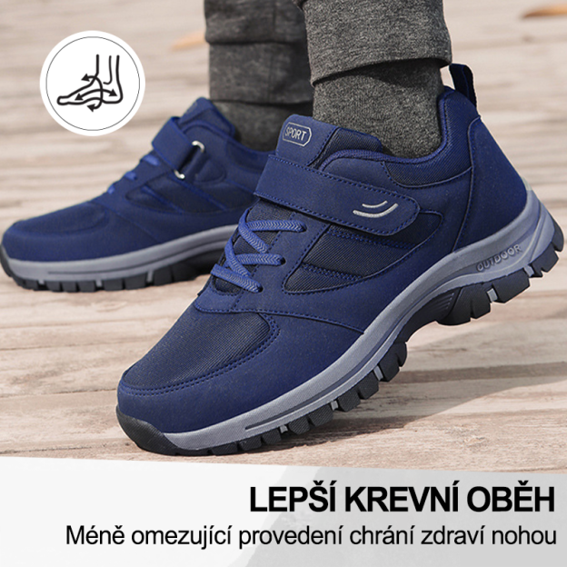 捷克(🔥Dnes sleva 50 % – vezměte si to!) Prémiová stylová ortopedická obuv 👞 – Ergonomický design pro úlevu od bolesti