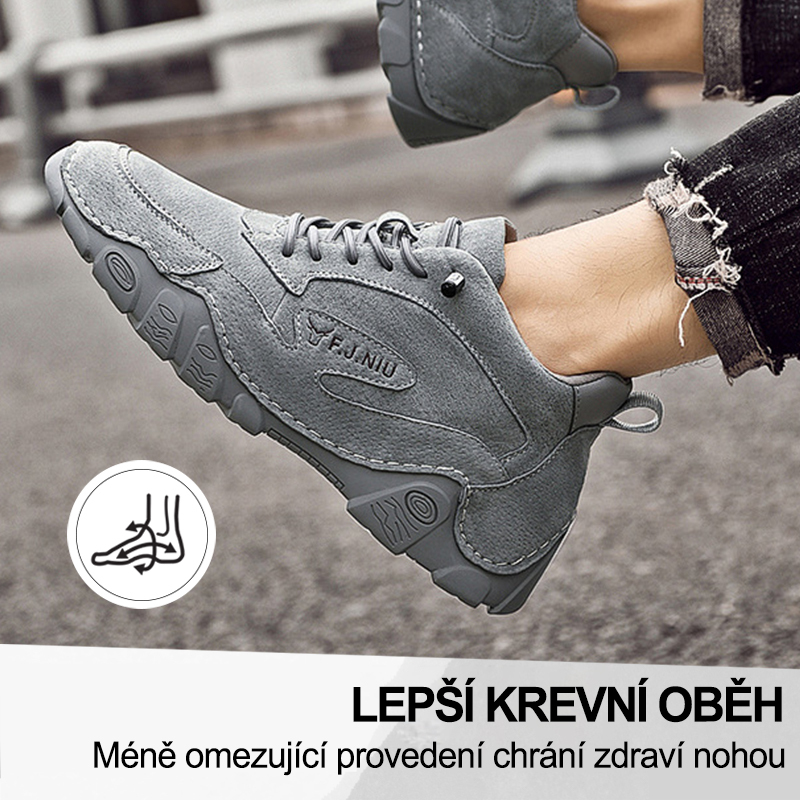 (🔥Dnes sleva 50 % – vezměte si to!) Prémiová stylová ortopedická obuv 👞 – Ergonomický design pro úlevu od bolesti