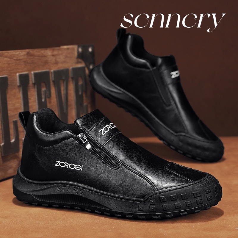 Ortopedická obuv Sennery® - Vhodná pro celodenní chůzi, zmírňuje bolesti nohou, kolen a zad - Ručně vyrobená z pravé kůže.