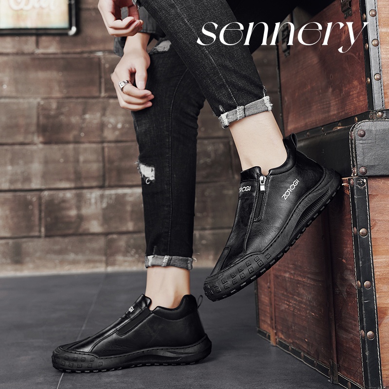 Ortopedická obuv Sennery® - Vhodná pro celodenní chůzi, zmírňuje bolesti nohou, kolen a zad - Ručně vyrobená z pravé kůže.