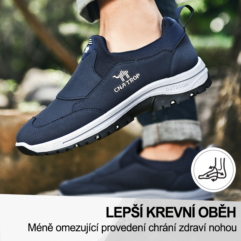 (🔥Dnes sleva 50 % – vezměte si to!) Prémiová stylová ortopedická obuv 👞 – Ergonomický design pro úlevu od bolesti