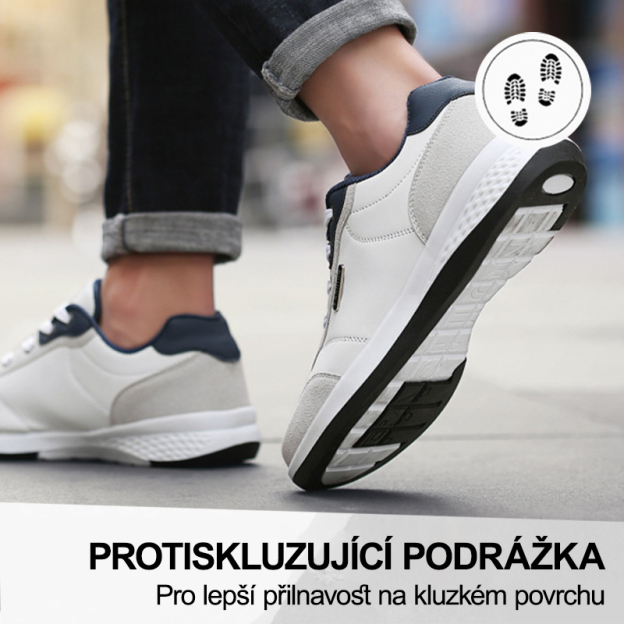 (🔥Dnes sleva 50 % – vezměte si to!) Prémiová stylová ortopedická obuv 👞 – Ergonomický design pro úlevu od bolesti