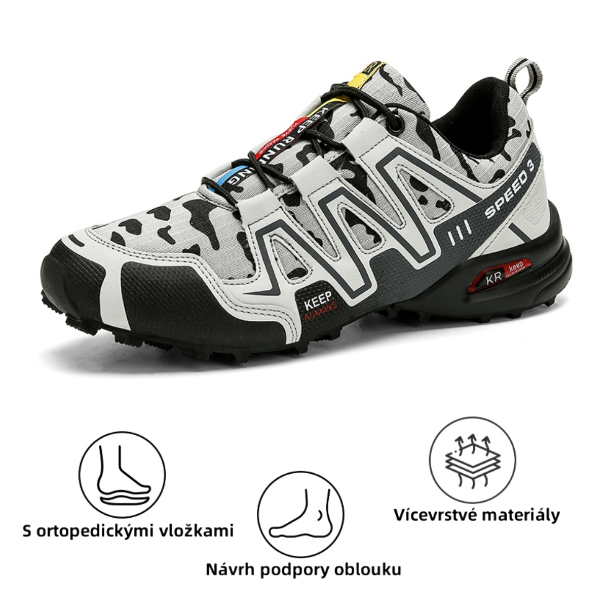 Ergonomická ortopedická obuv pro bolesti zad, kloubů a nohou - unisex