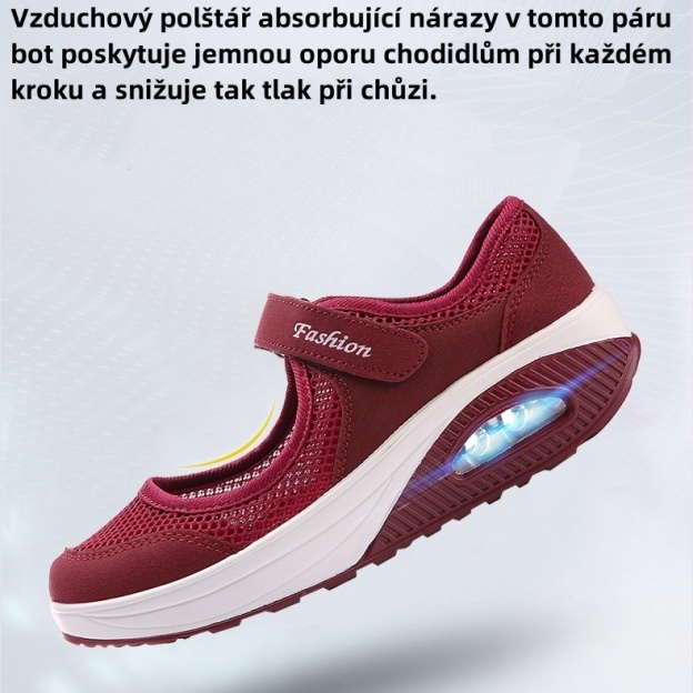 [🔥Dnes za poloviční cenu - Nenechte si to ujít] Dámská prodyšná ortopedická obuv, vysoce účinná při tlumení nárazů - se 168 patenty na obuv👞 Usnadňuje chůzi
