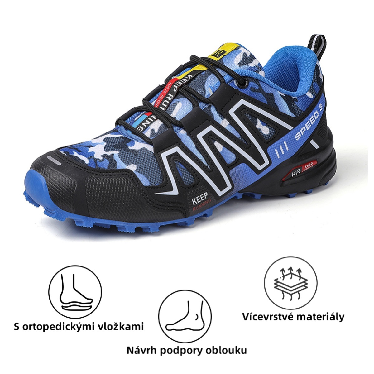 Ergonomická ortopedická obuv pro bolesti zad, kloubů a nohou - unisex