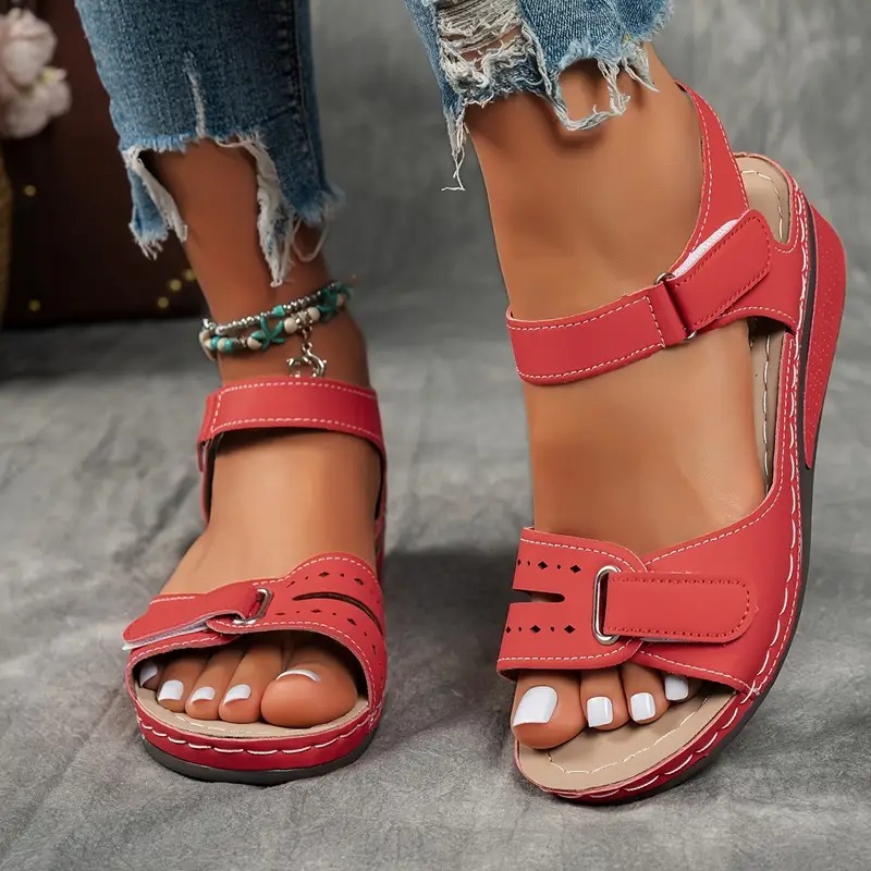 [🎁Dnes za poloviční cenu - nenechte si to ujít] Ergonomicky tvarované ortopedické sandály - bezbolestná chůze👞Zajišťují pohodlnější chůzi