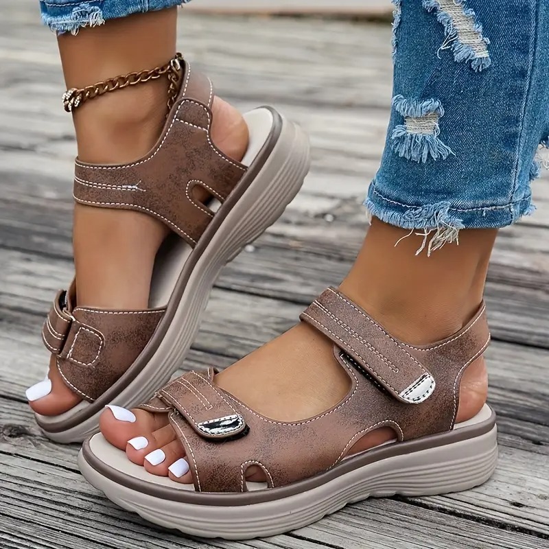 [🎁Dnes za poloviční cenu - nenechte si to ujít] Ergonomicky tvarované ortopedické sandály - bezbolestná chůze👞Zajišťují pohodlnější chůzi