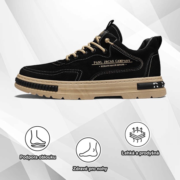 捷克(🔥Dnes sleva 50 % – vezměte si to!) Prémiová stylová ortopedická obuv 👞 – Ergonomický design pro úlevu od bolesti