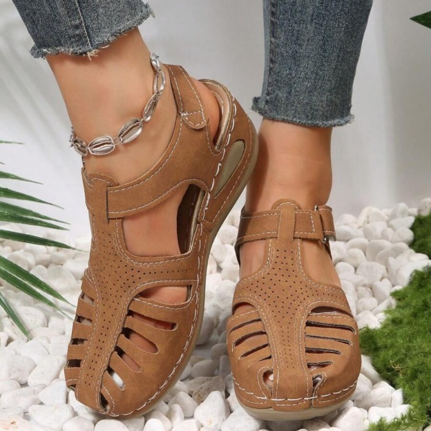 🔥Omezená doba 50% sleva - Letní ortopedické sandály - Ergonomický design✅ Udělejte chůzi pohodlnější