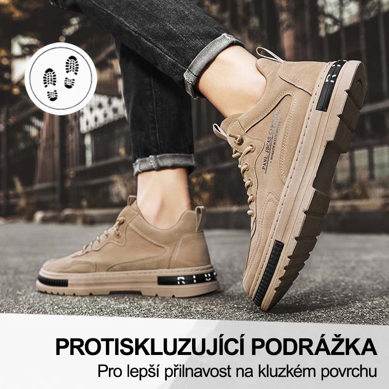 捷克(🔥Dnes sleva 50 % – vezměte si to!) Prémiová stylová ortopedická obuv 👞 – Ergonomický design pro úlevu od bolesti