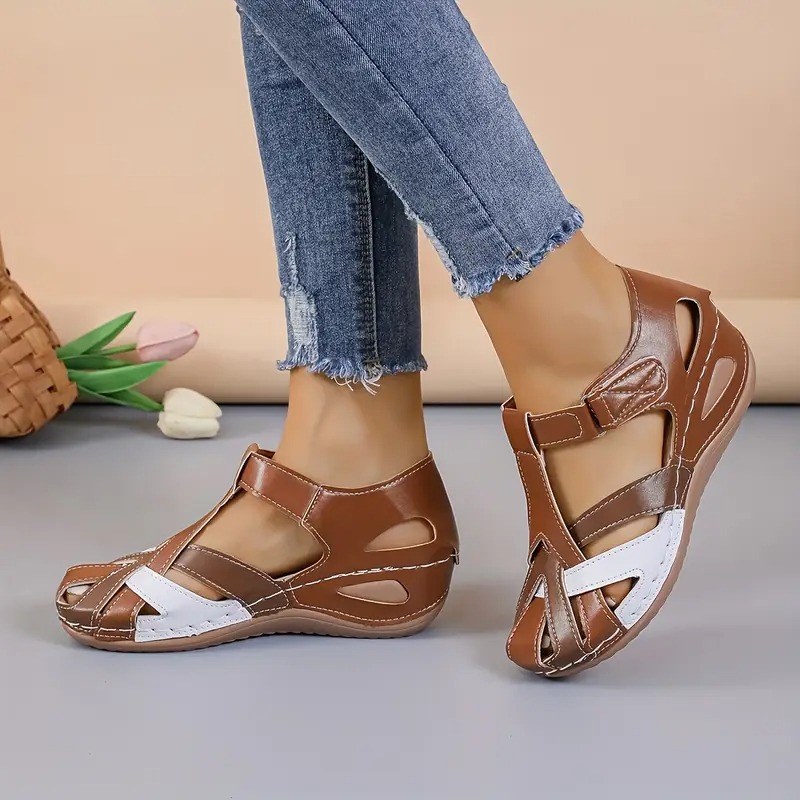 [🎁Dnes za poloviční cenu - nenechte si to ujít] Ergonomicky tvarované ortopedické sandály - bezbolestná chůze👞usnadňují chůzi