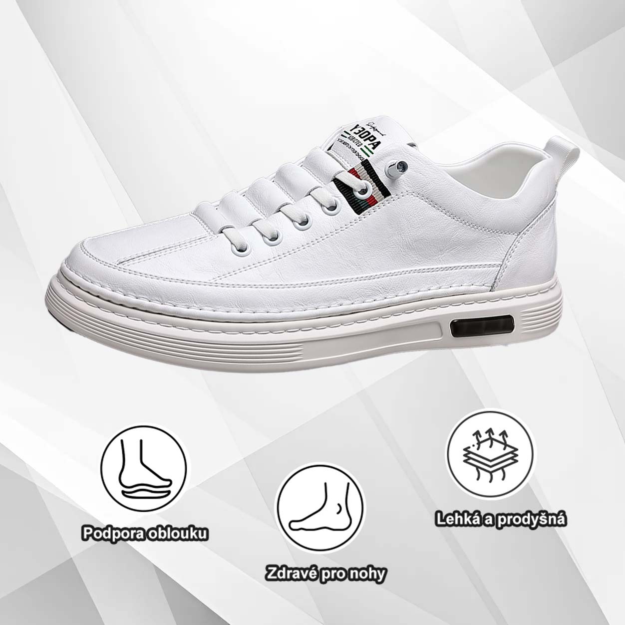 (🔥Dnes sleva 50 % – vezměte si to!) Prémiová stylová ortopedická obuv 👞 – Ergonomický design pro úlevu od bolesti