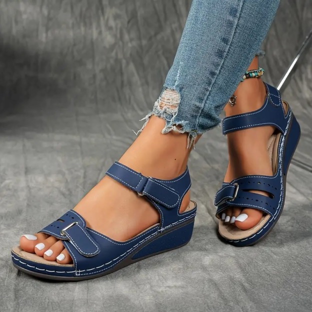 [🎁Dnes za poloviční cenu - nenechte si to ujít] Ergonomicky tvarované ortopedické sandály - bezbolestná chůze👞Zajišťují pohodlnější chůzi