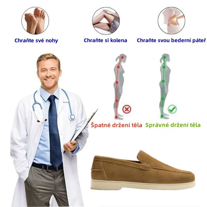 【🎁Dnes za poloviční cenu, nenechte si to ujít】Nová letní ortopedická obuv z roku 2025 - snižuje tlak při chůzi👞, díky čemuž je chůze pohodlnější.