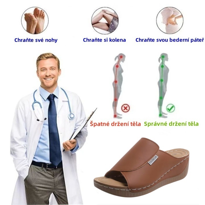 [🎁Dnes za poloviční cenu - nenechte si to ujít] Ergonomicky tvarované ortopedické sandály - bezbolestná chůze👞usnadňují chůzi