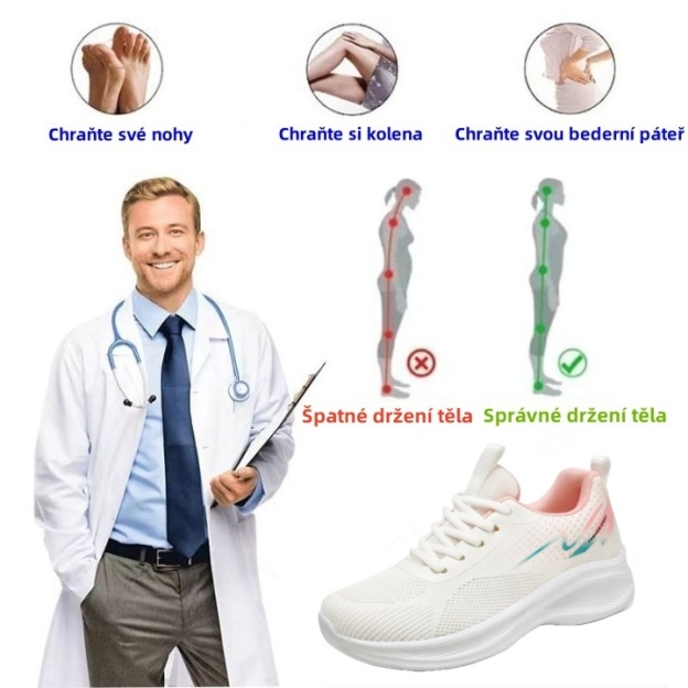 【🎁Dnes 50% sleva - Nenechte si to ujít】 Ergonomicky navržená ortopedická obuv - Ulevte od bolesti kloubů 👞 Snižte tlak při chůzi