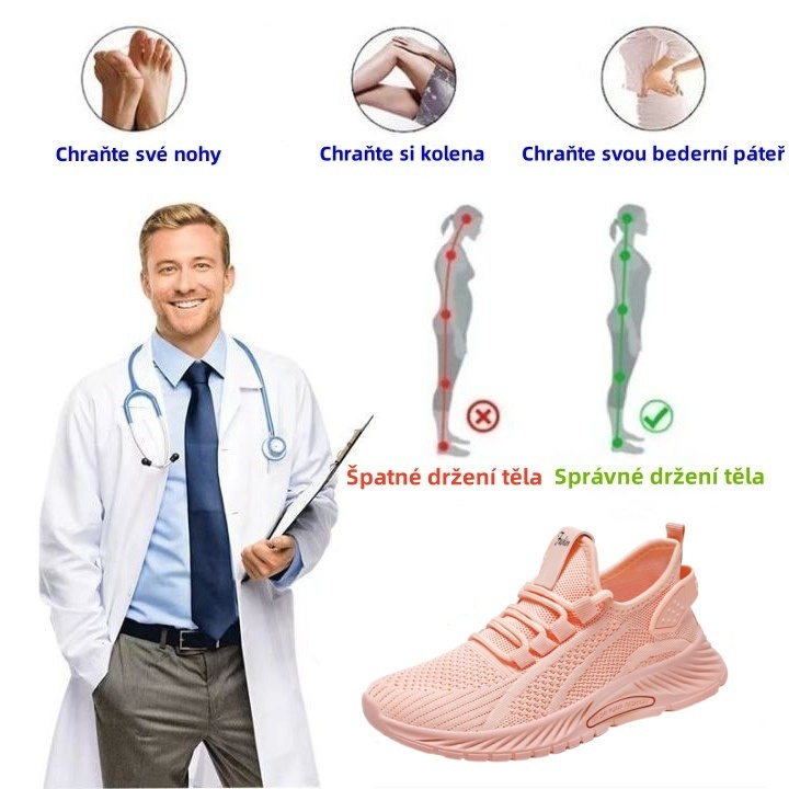 [🔥Dnes za poloviční cenu - Nenechte si to ujít] Ergonomická ortopedická obuv - Snadno se zbavte bolesti nohou 👞 Usnadněte si chůzi