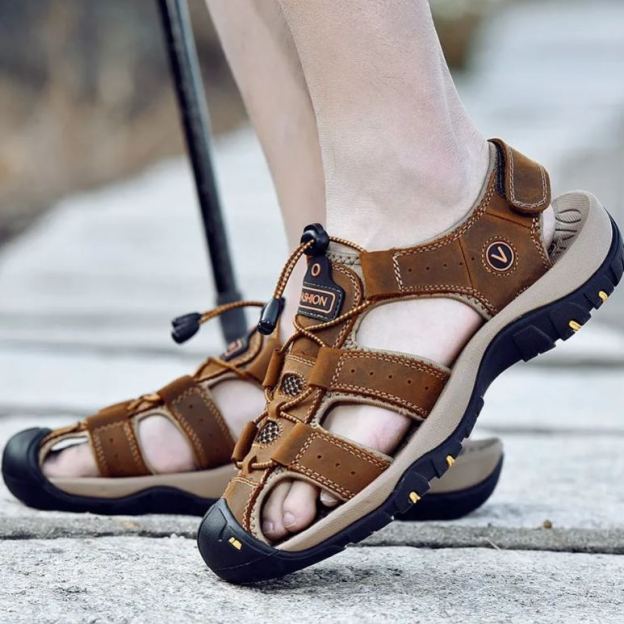 [🎁Dnes poloviční cena - nenechte si to ujít] Ergonomicky navržené ortopedické sandály - bezbolestná chůze 👞 dělají chůzi pohodlnější