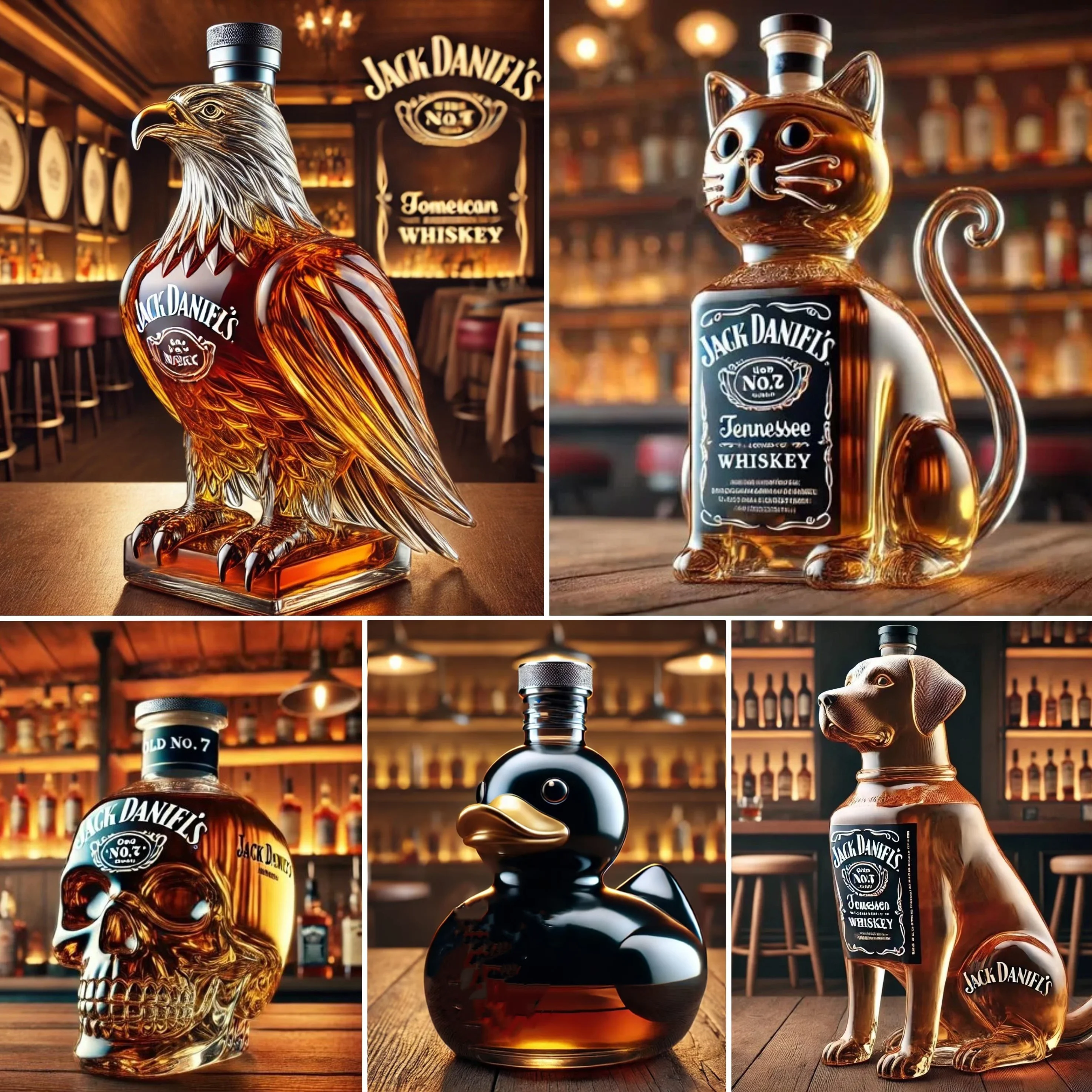 🔥Last Day 50% OFF🔥 Exquisite Appearance Whiskey Glass Bottle (Buy 2 Free Shipping)