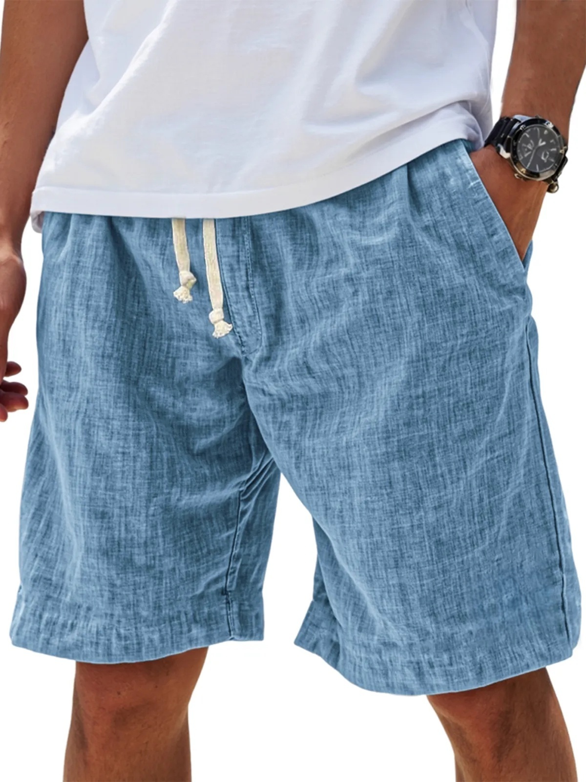 Men Can’t Get Enough of These Cozy Linen Shorts