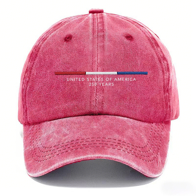 USA 250 Years Vintage-Inspired Washed Cap
