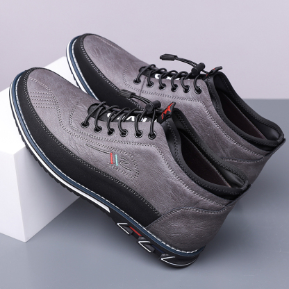 Men's Fashion Calfskin Leather Shoes