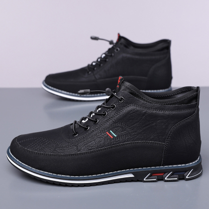 Men's Fashion Calfskin Leather Shoes