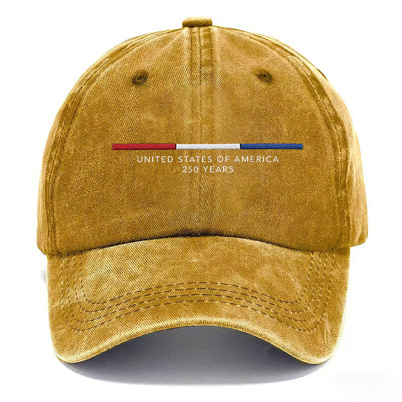 USA 250 Years Vintage-Inspired Washed Cap