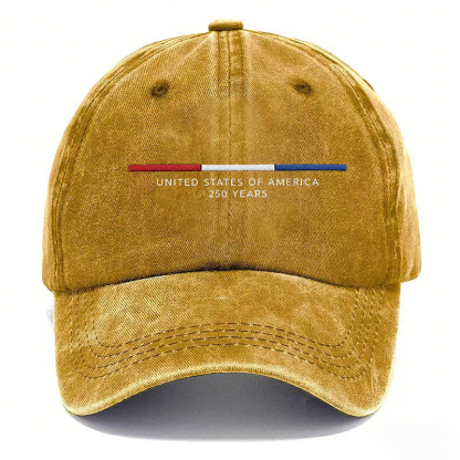 USA 250 Years Vintage-Inspired Washed Cap